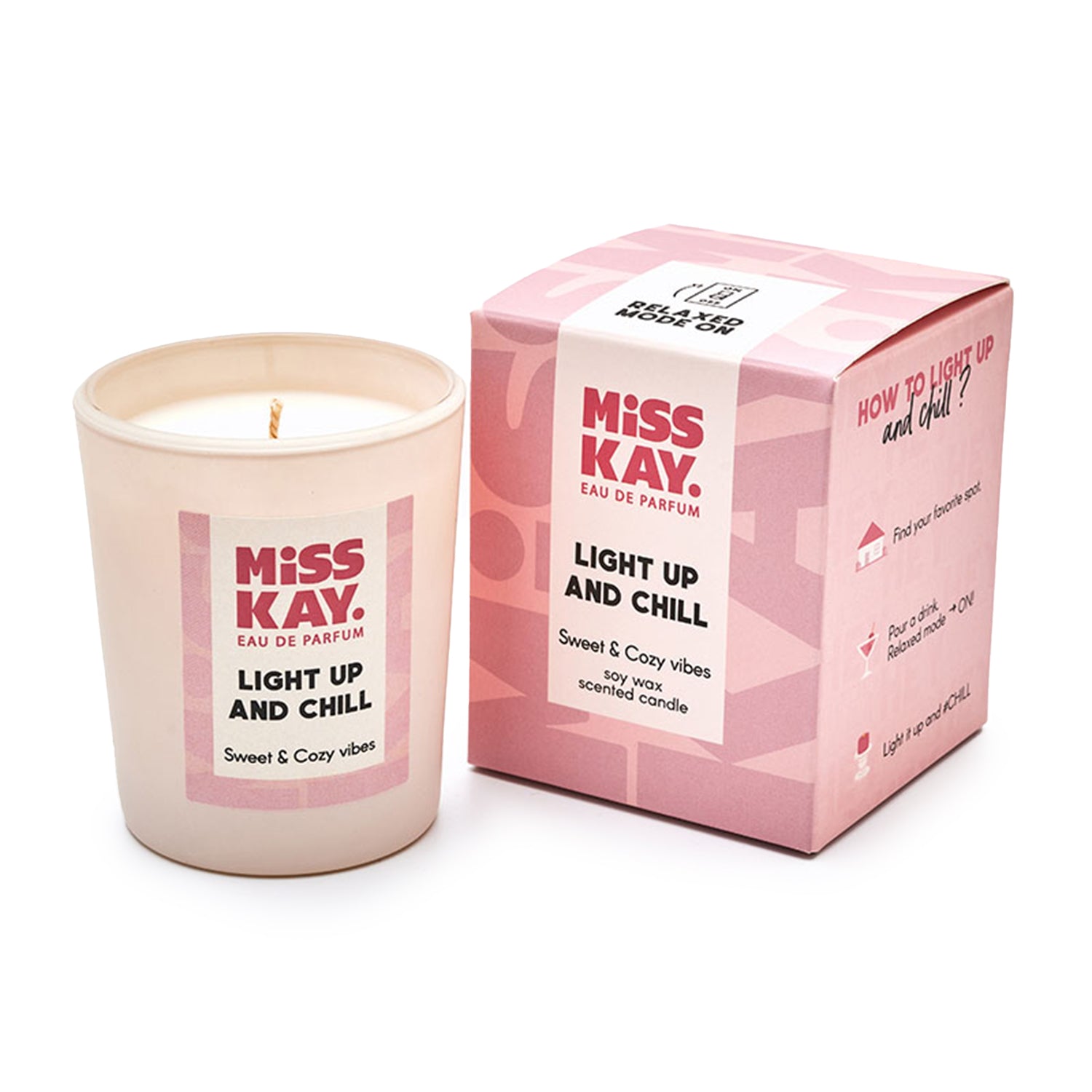 Light Up and Chill Candle
